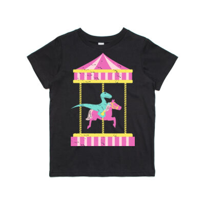 Velociraptor Carousel Shirt Thumbnail