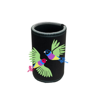 Gouldian Finches Stubby Holder Thumbnail