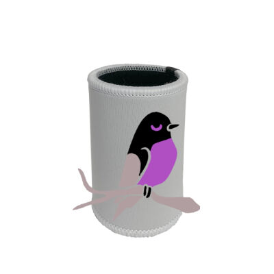Pink Robin Stubby Holder Thumbnail