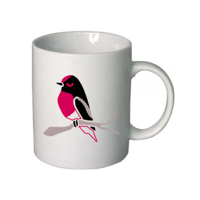 Red Capped Robin Mug Thumbnail