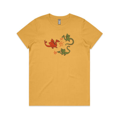 Red and Green Dragons Shirt Thumbnail