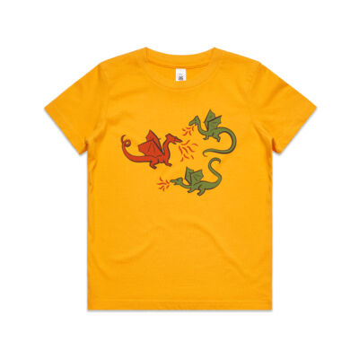 Red and Green Dragons Shirt Thumbnail
